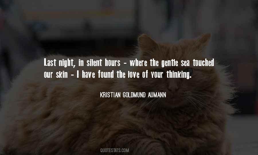 Love Night Quotes #86975