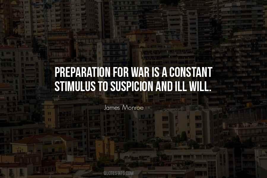 Quotes About Preparation For War #816438