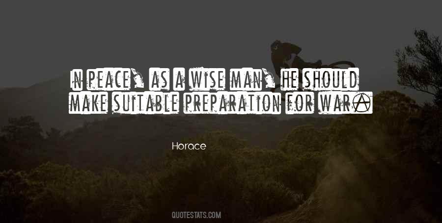Quotes About Preparation For War #981598