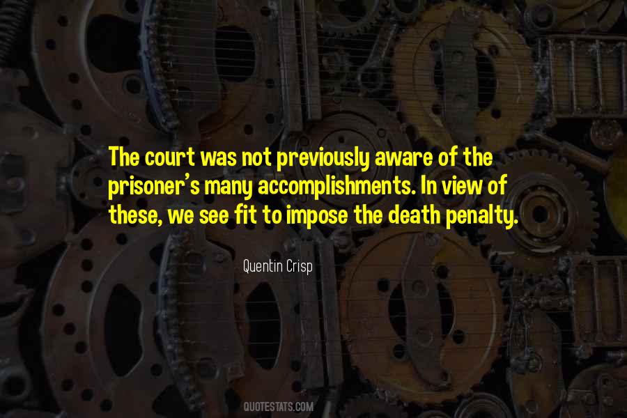 Quotes About The Death Penalty #29521