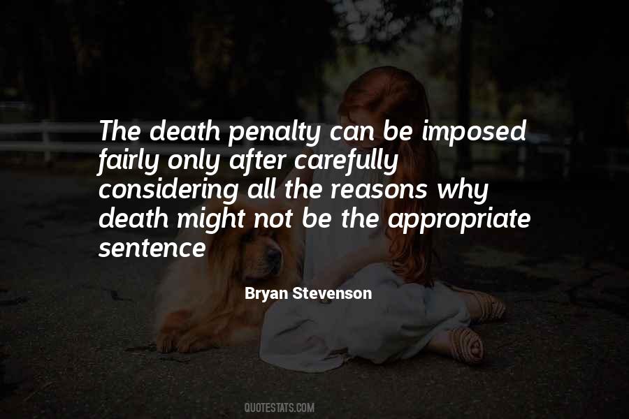 Quotes About The Death Penalty #436466