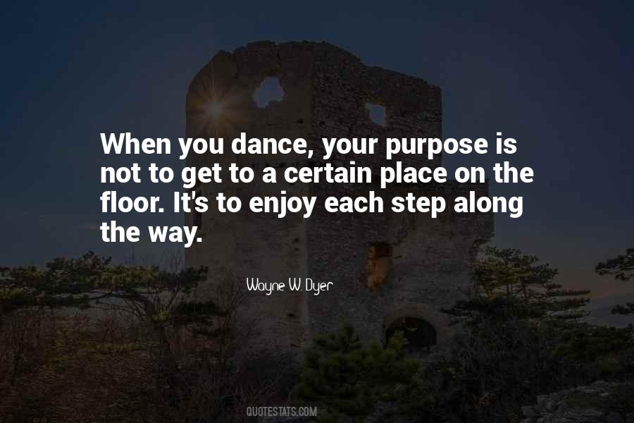 Dance Step Quotes #1076669