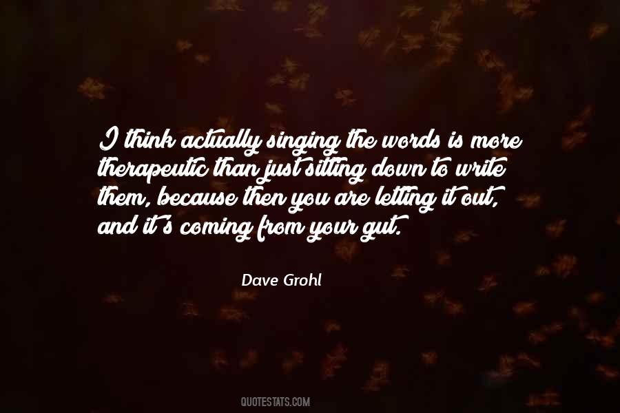 Quotes About Sitting And Thinking #1113479