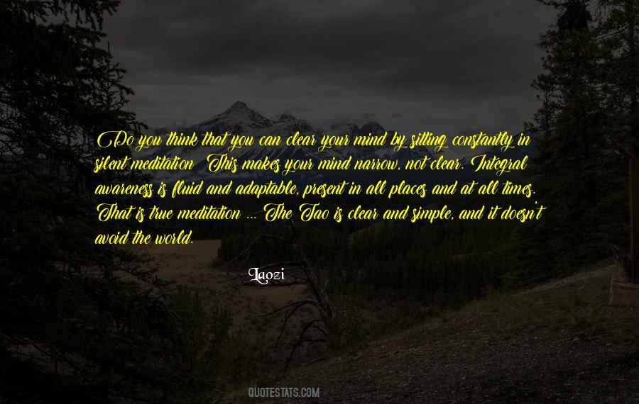 Quotes About Sitting And Thinking #1350834