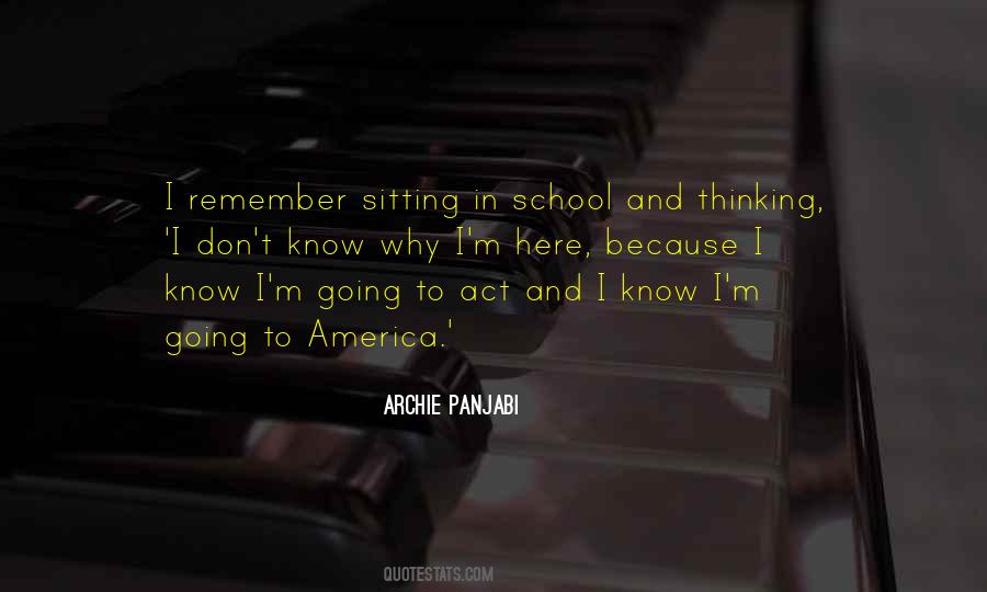 Quotes About Sitting And Thinking #445256