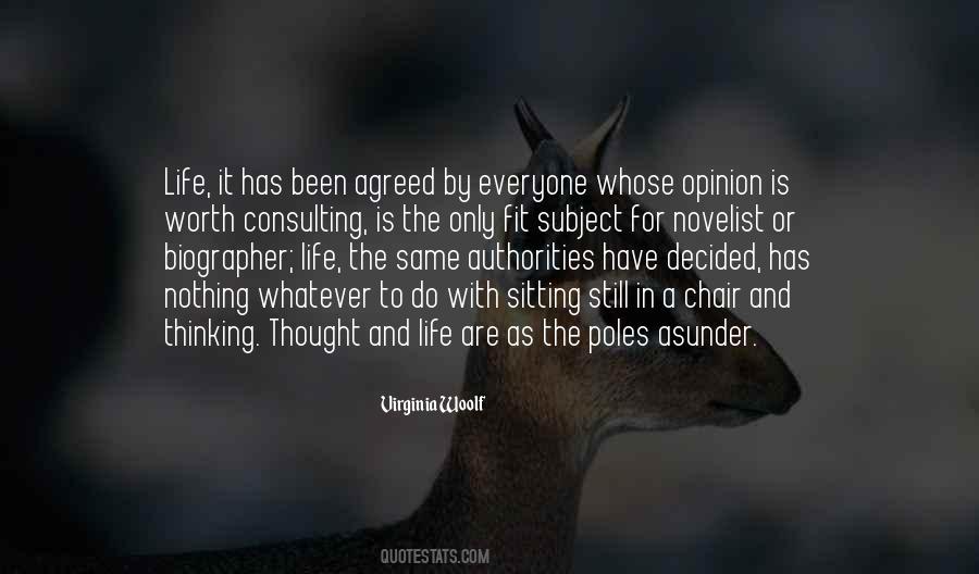 Quotes About Sitting And Thinking #687717