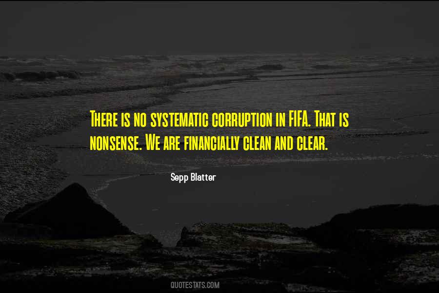 Quotes About Blatter #1631686