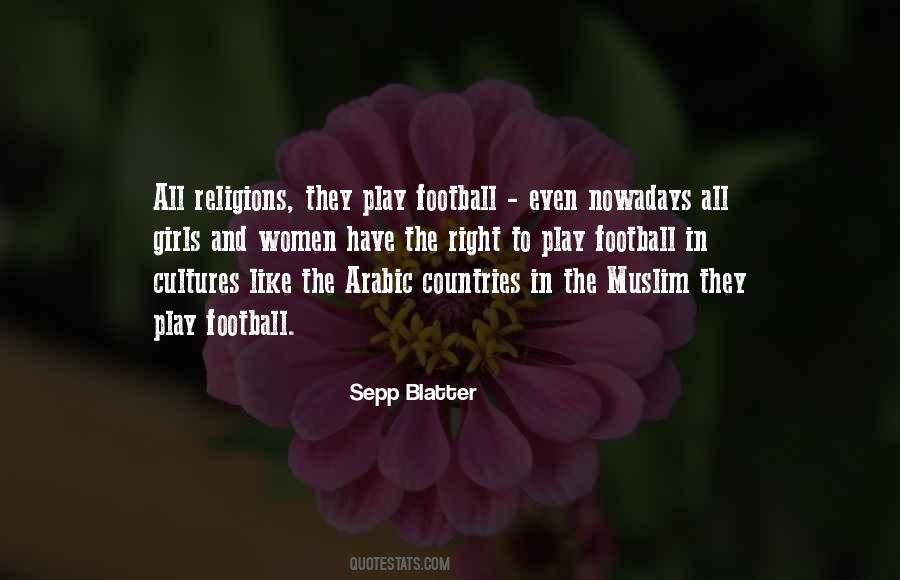 Quotes About Blatter #1803239