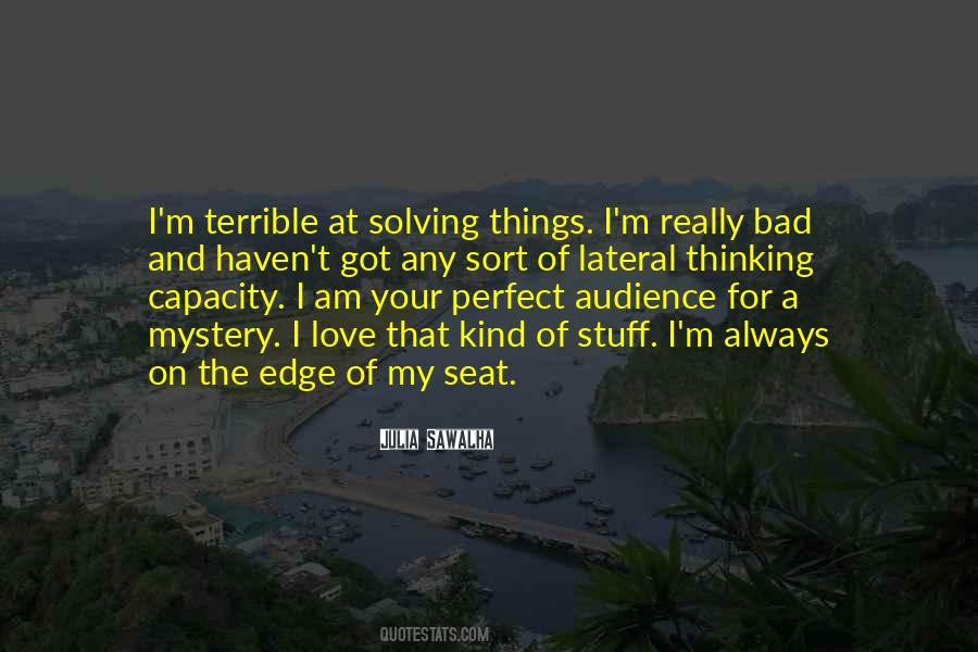 Quotes About Solving A Mystery #685977