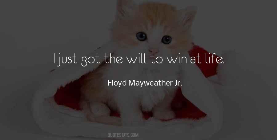 Quotes About Will To Win #1013815