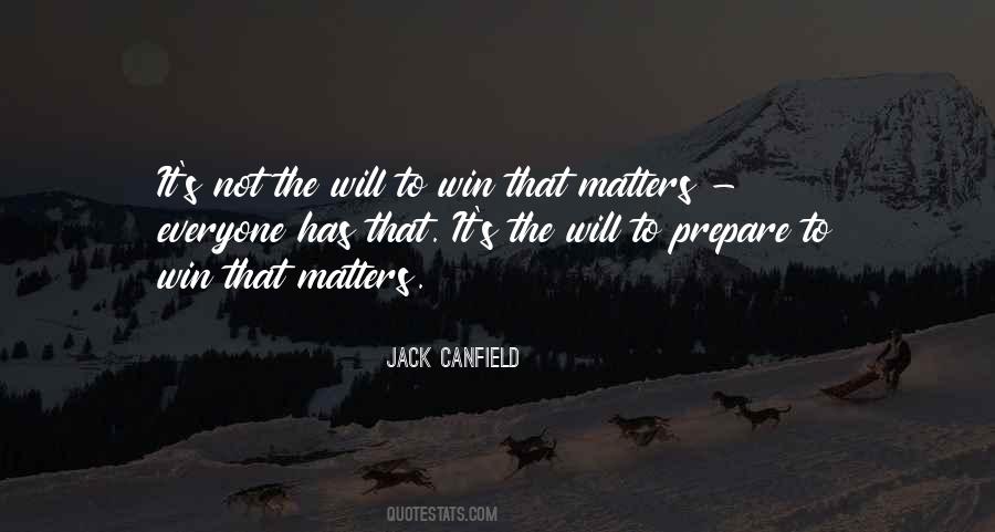 Quotes About Will To Win #1349669