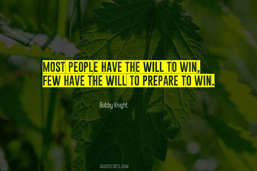 Quotes About Will To Win #1425048