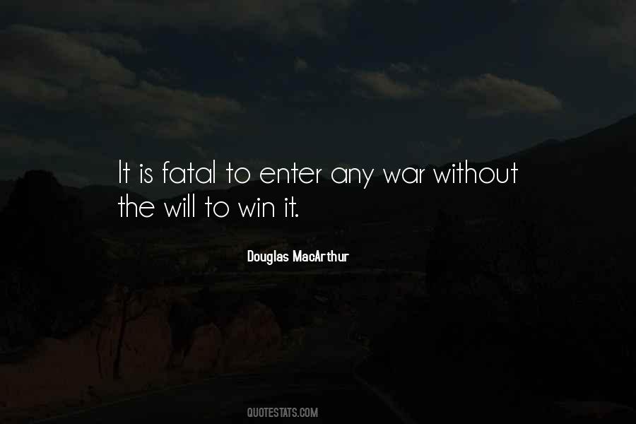 Quotes About Will To Win #753695