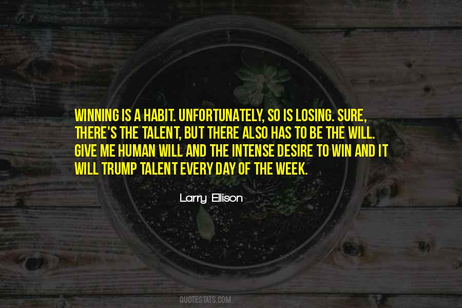 Quotes About Will To Win #81192