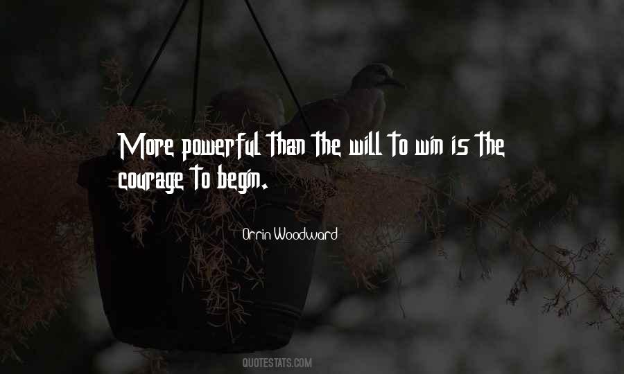Quotes About Will To Win #979447