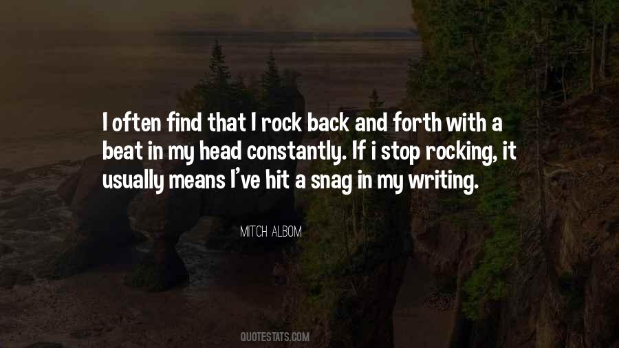 Quotes About Writing Often #143462