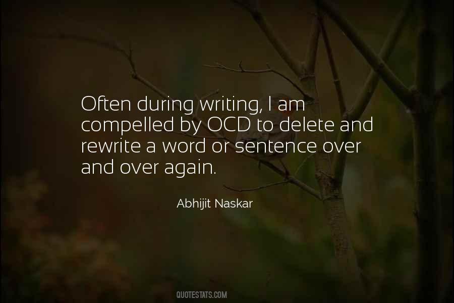 Quotes About Writing Often #327654