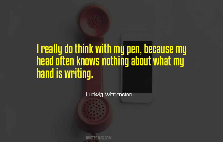 Quotes About Writing Often #6477