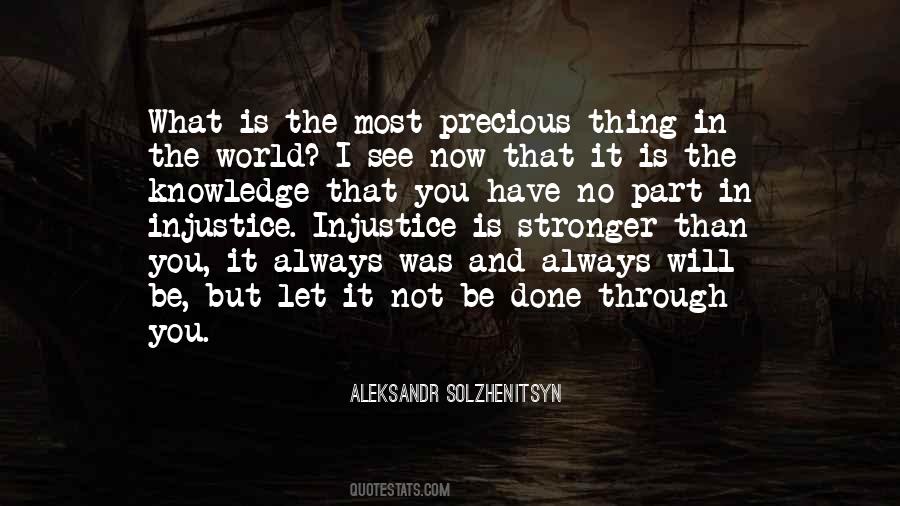 Quotes About Injustice In The World #663665
