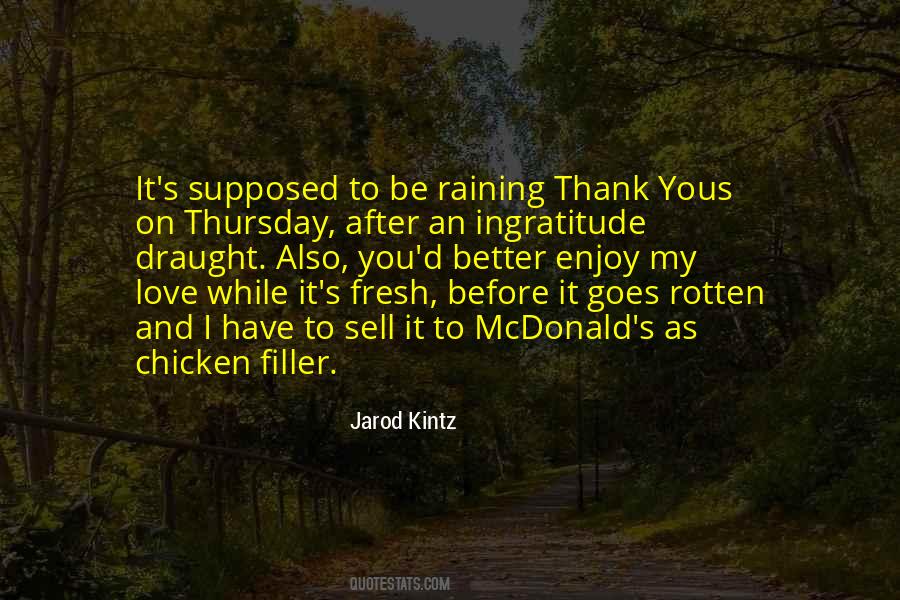 Quotes About Thank You My Love #1284523