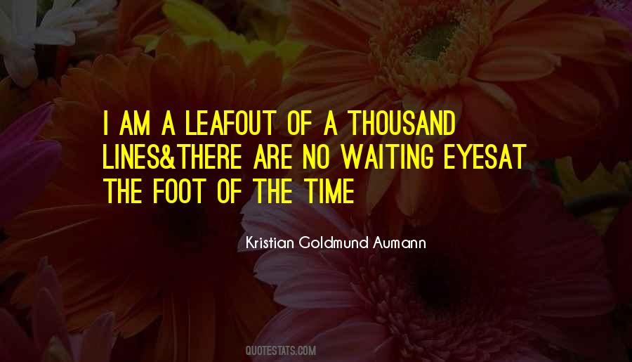Thousand Foot Quotes #628979