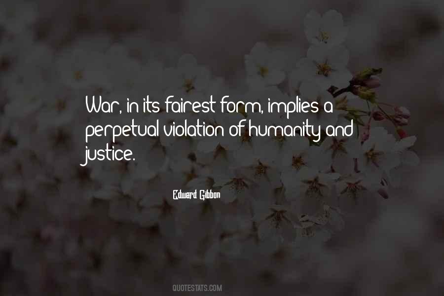 Quotes About War And Humanity #1155761