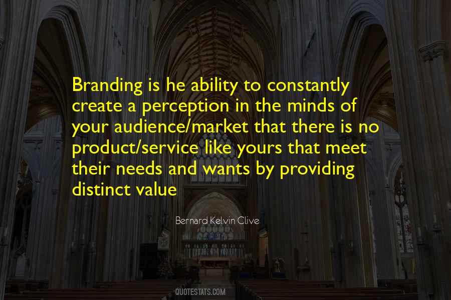 Quotes About Providing Value #133170