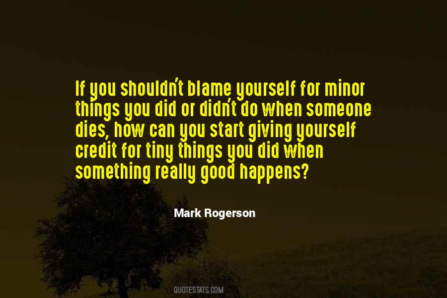 Giving Yourself Quotes #1040701