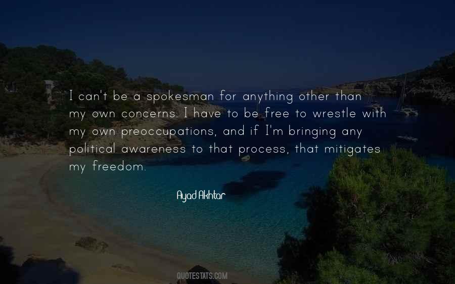 Quotes About Preoccupations #1060701