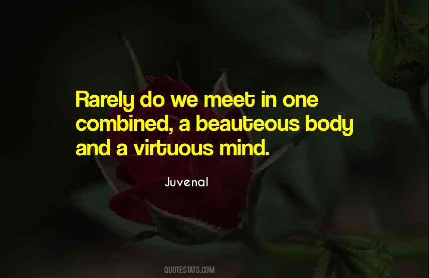 Beauty In Mind And Body Quotes #1293256