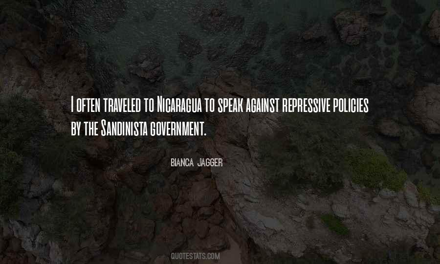 Sandinista Government Quotes #1416869