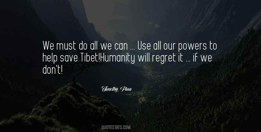 Save Humanity Quotes #376838