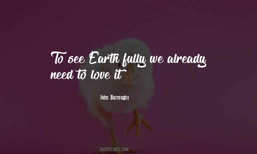 Quotes About Earth Love #36093