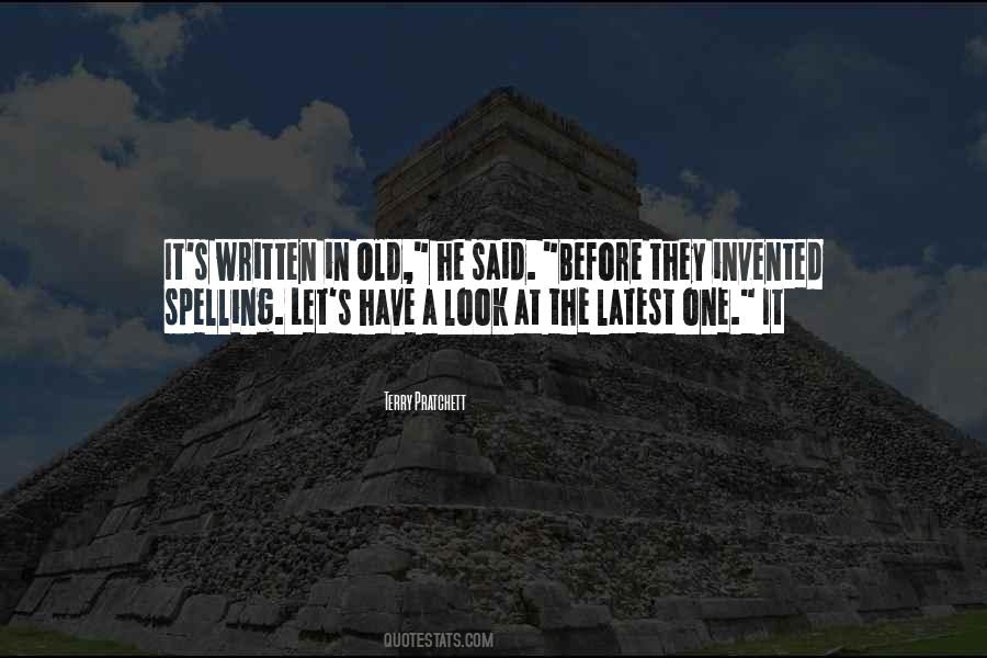 Quotes About Spelling #1140568