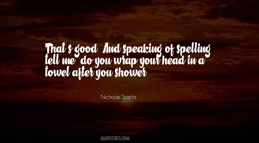 Quotes About Spelling #1774294