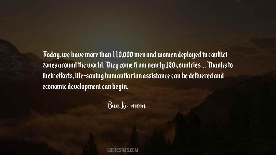 Quotes About Humanitarian Assistance #1864728