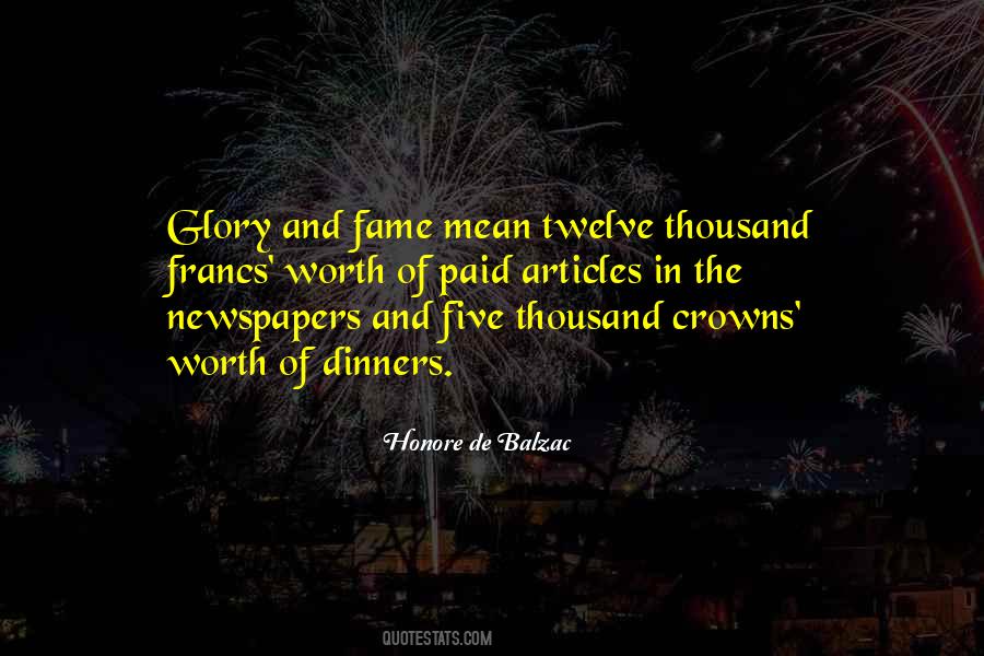Quotes About Glory #1658373