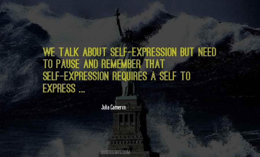 Quotes About Self Expression #1023603