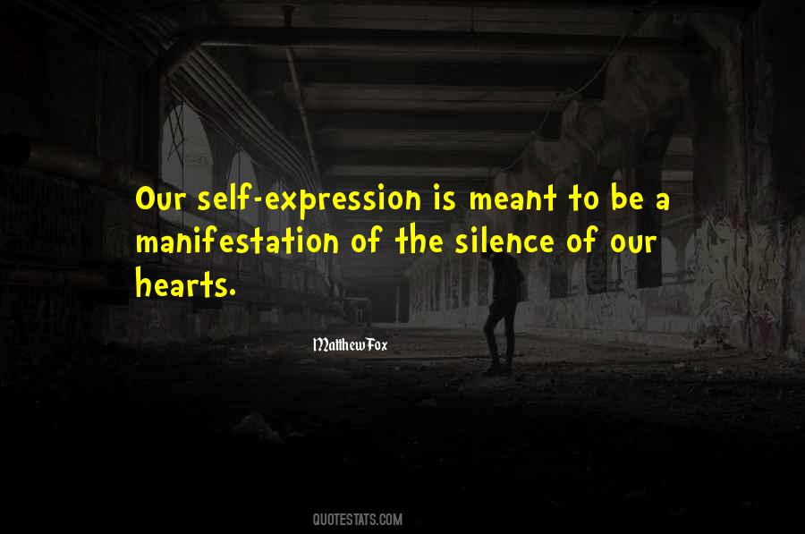 Quotes About Self Expression #1596323