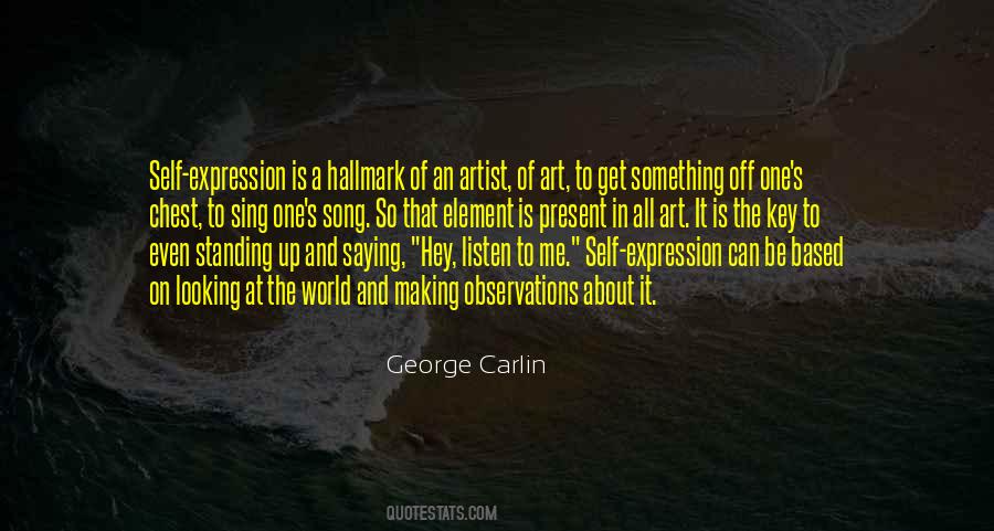 Quotes About Self Expression #795149