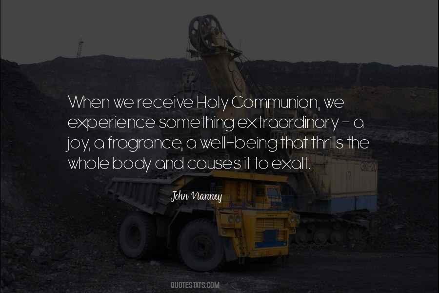 Quotes About Communion #1011931