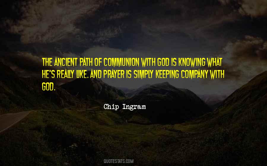 Quotes About Communion #1173626