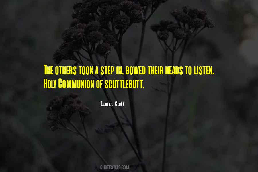 Quotes About Communion #1222330