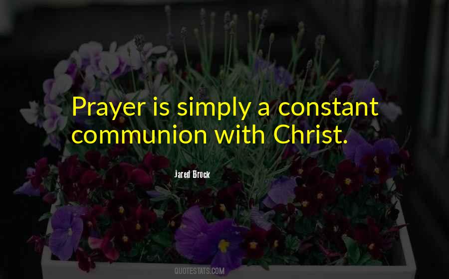 Quotes About Communion #1291564