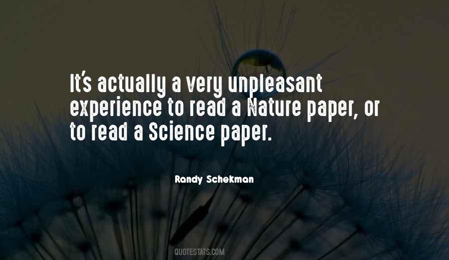 Quotes About Unpleasant Experiences #565848
