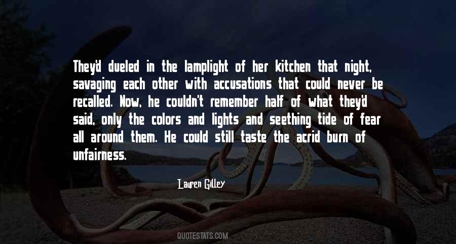 Quotes About Lamplight #744150