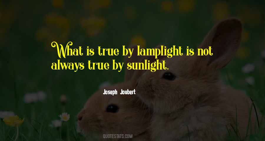 Quotes About Lamplight #919205