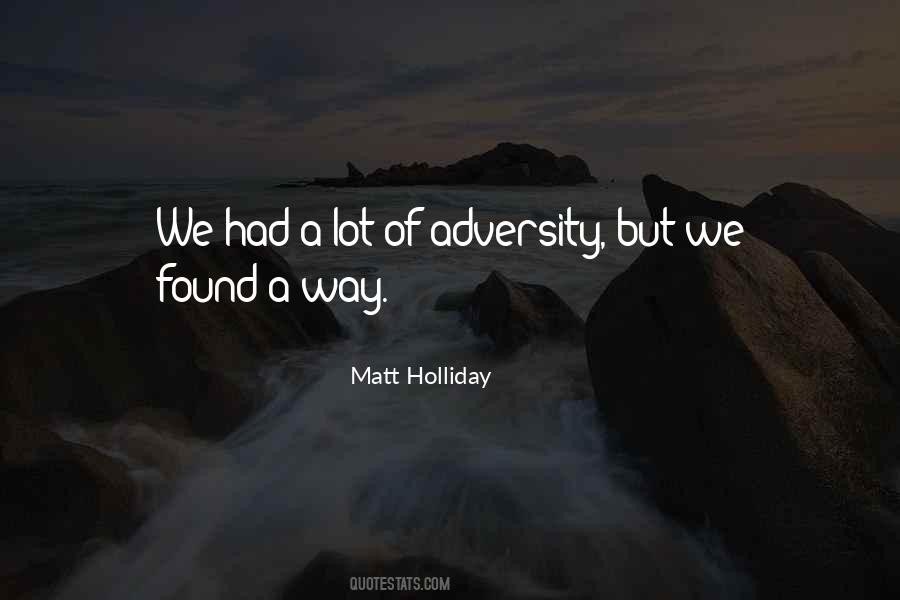 Sports Adversity Quotes #394107