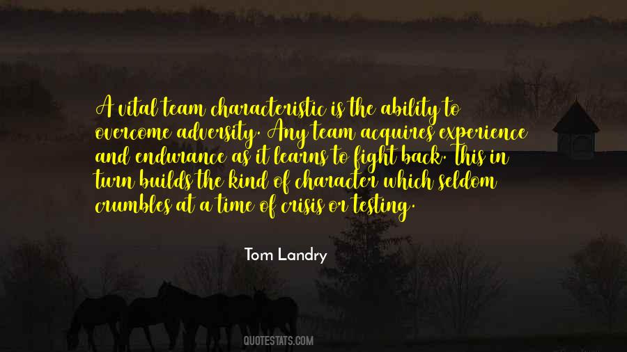 Sports Adversity Quotes #621414