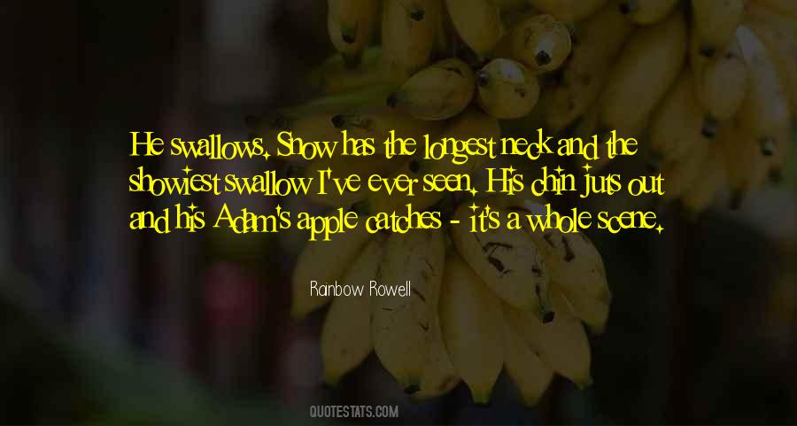 Adam S Apple Quotes #1417635